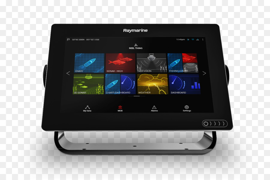 Raymarine plc Chirp Sistemi di Navigazione GPS Trasduttore Multi-funzione di visualizzazione - ray pesce