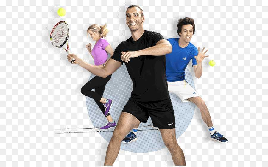 Tennis-Zeichenfolgen Körperliche fitness Sport Trainer - Tennis