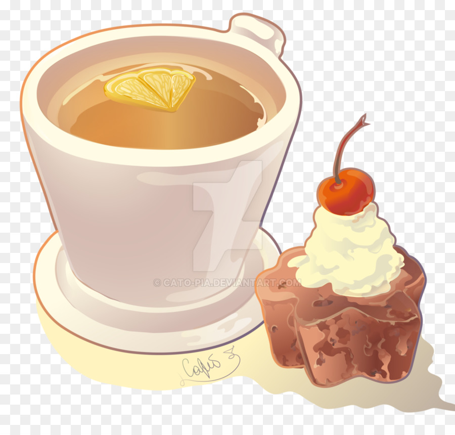 Halbgefrorenes Kaffee-Tasse Aroma - Tee trinken