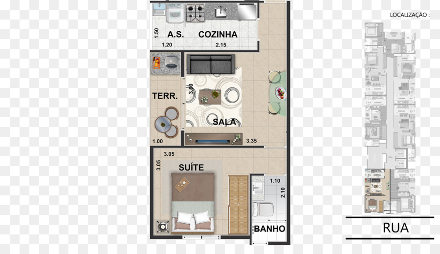 Floor Apartment rat Plant einzigartigen Stil Best - Wohnung