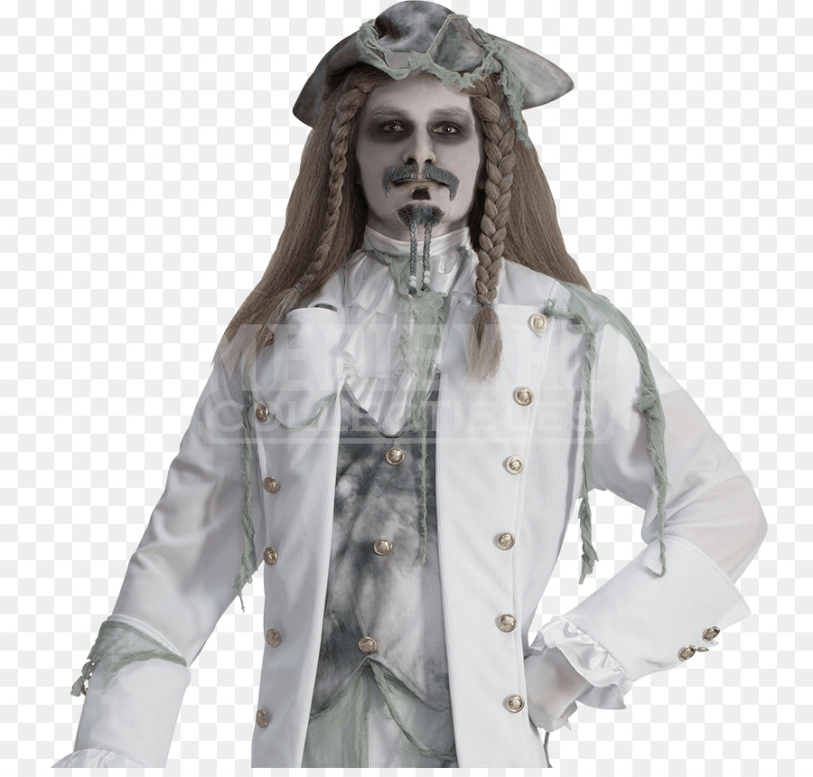 Costume di Halloween del partito del Costume capitano di Mare Abbigliamento - fantasma costume