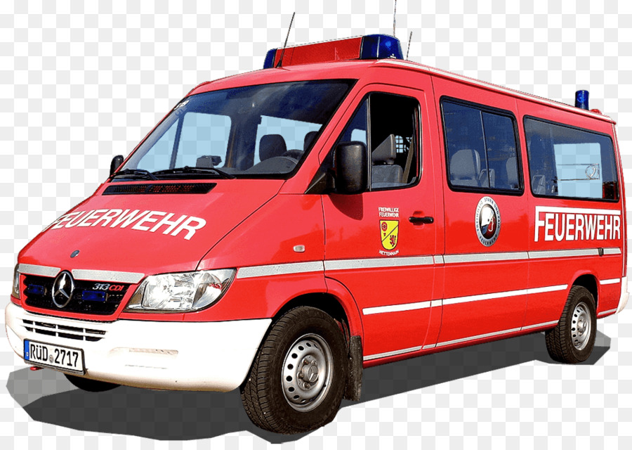Ambulance Bad Schwalbach Mannschaftstransportwagen Fire department Vehicle - Krankenwagen