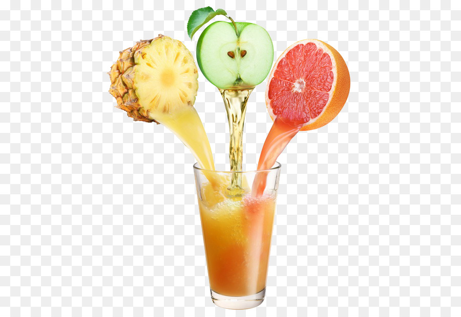 Orange juice, Grapefruit juice, Kokosnuss-Wasser - Saft