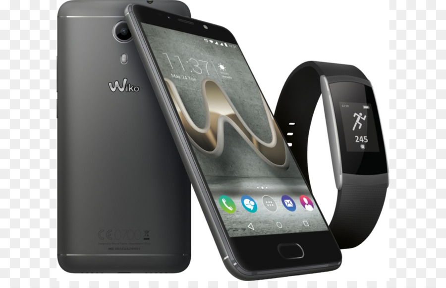 Smartphone Wiko U FEEL PRIME Feature-phone Wiko Wimate WKCOSBBKS1 unisex-smartwatch - Smartphone