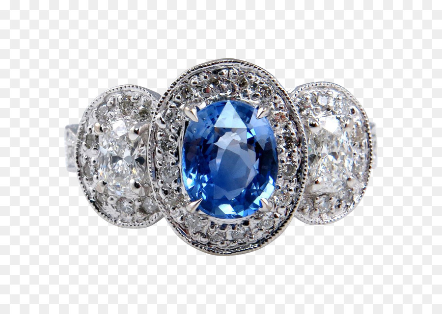Zaffiro anello di Fidanzamento Gemological Institute of America Diamante - zaffiro