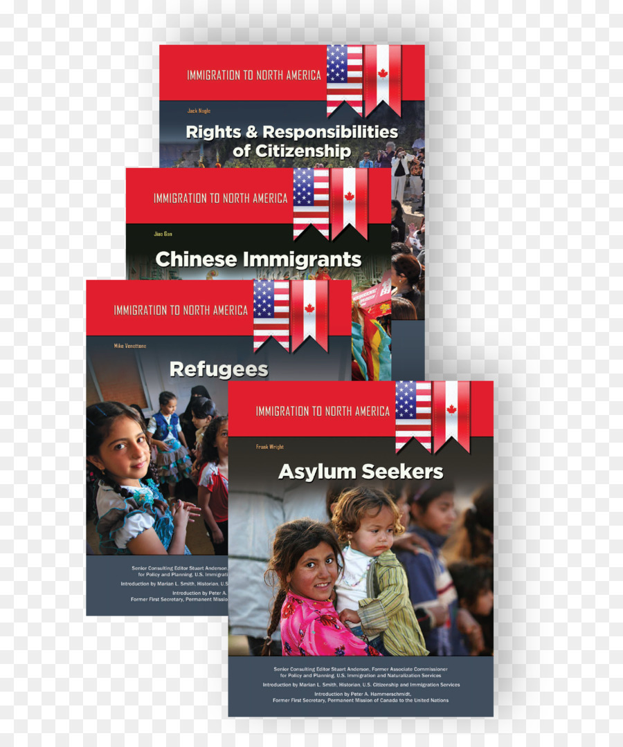 Einwanderung Asylbewerber Asylrecht-Plakat-Broschüre - Nord Lichter