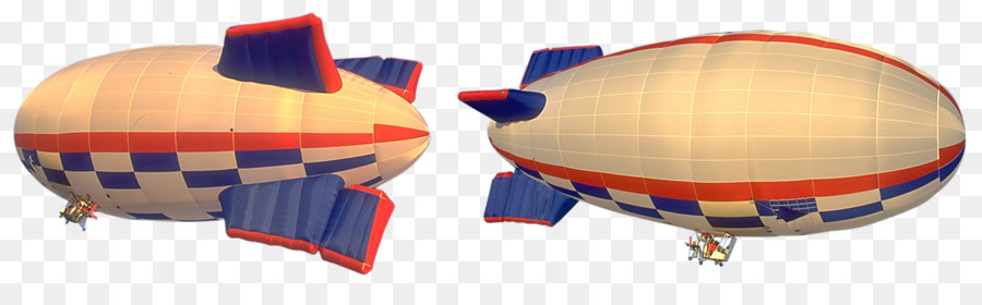 Flugzeug-Flugzeug-Luftschiff-Flug im Heißluftballon - Flugzeug