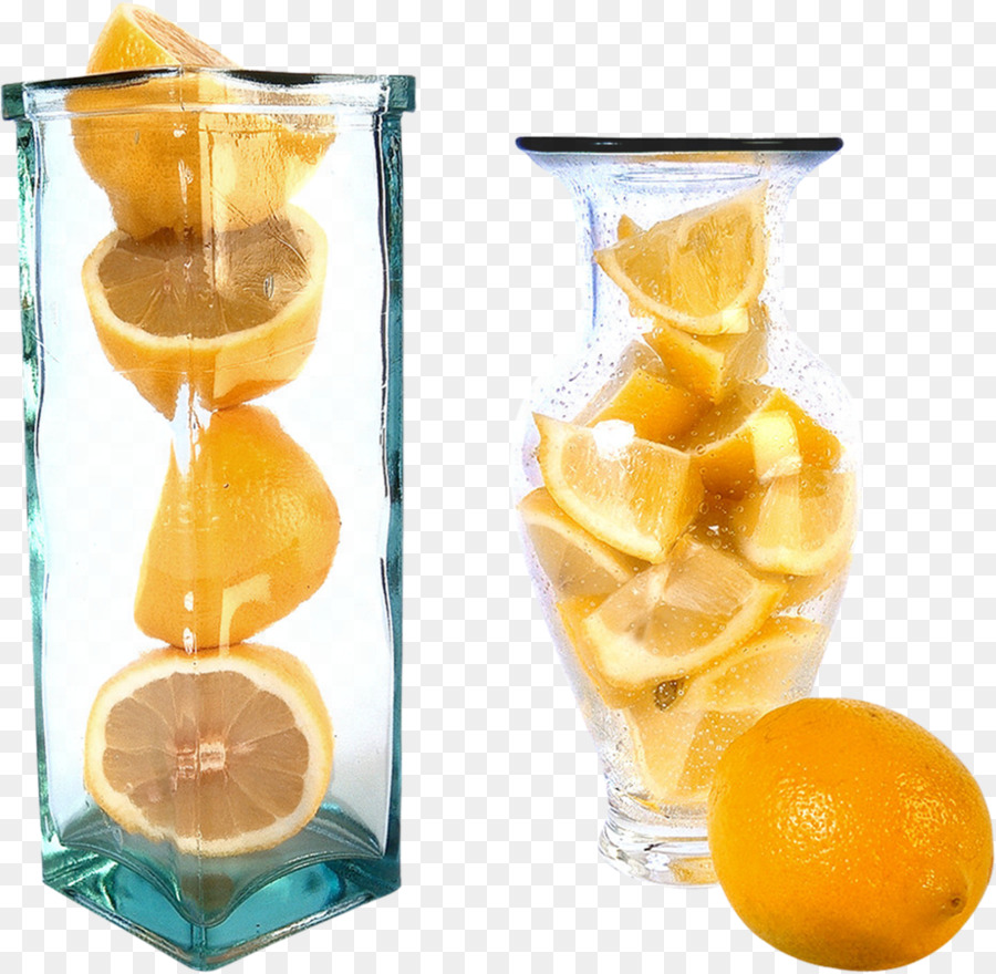 Orange drink-Orangensaft-Cocktail garnieren Harvey Wallbanger - Saft