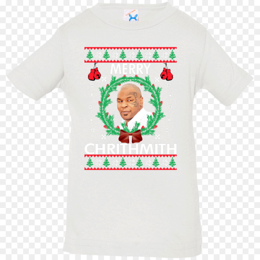 T-shirt ornamento di Natale Manica Bluza Abbigliamento - Maglietta