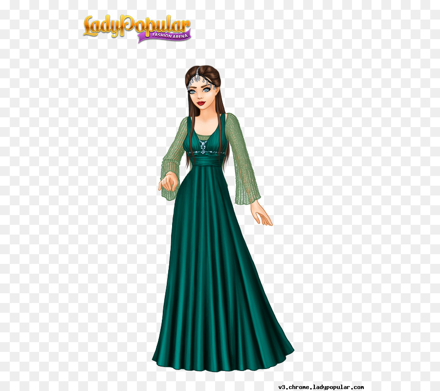 Lady Popular Game Mode Brautkleid Kleid - Sommersonnenwende