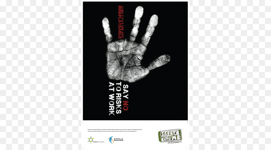 Poster Hand-Finger-Sicherheit - Hand