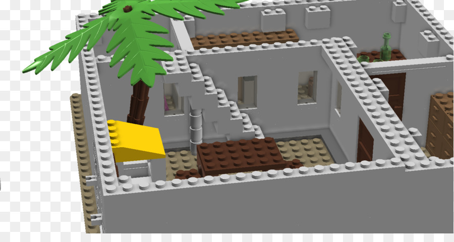 Architektur-Fassade-Dach-Haus-Eigenschaft - Lego Haus