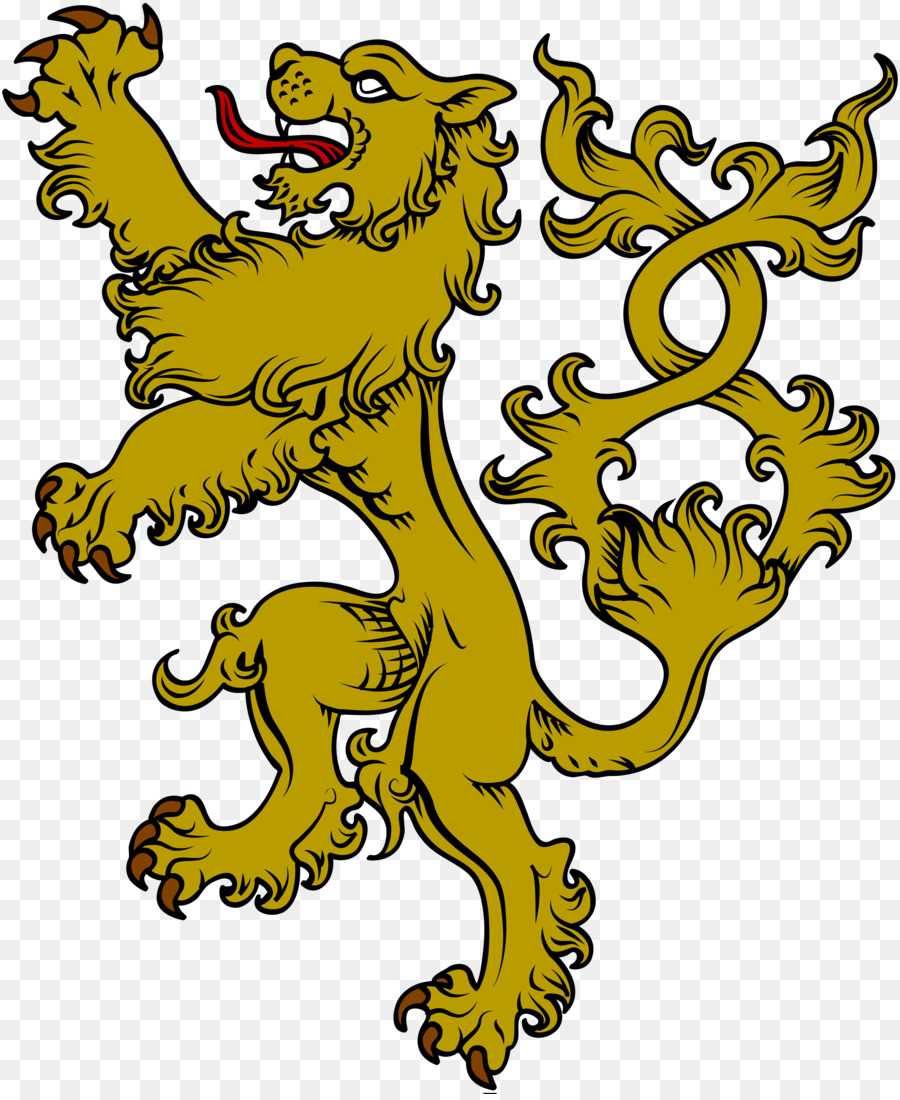 Huy hiệu sư tử trên Huy của cánh tay Áo - sư tử
