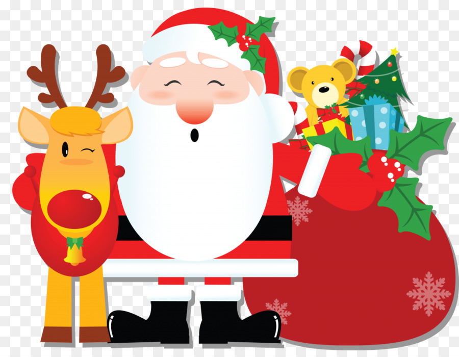 Santa Claus Candy cane Die Zwölf Tage von Weihnachten, Neues Jahr - Weihnachtsmann