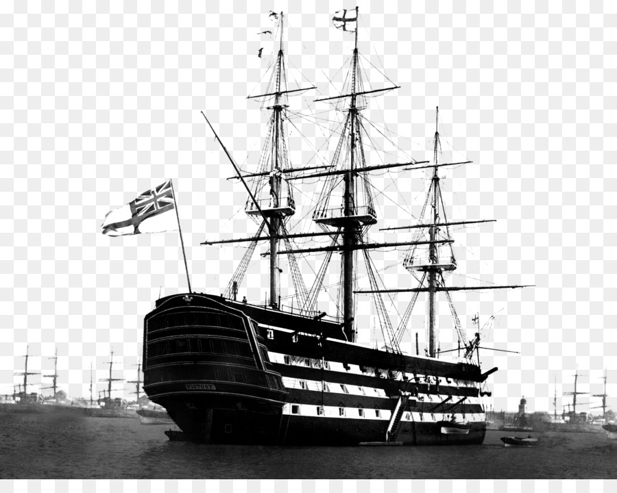 Die HMS Victory Linienschiff Clipper Segel - Schiff