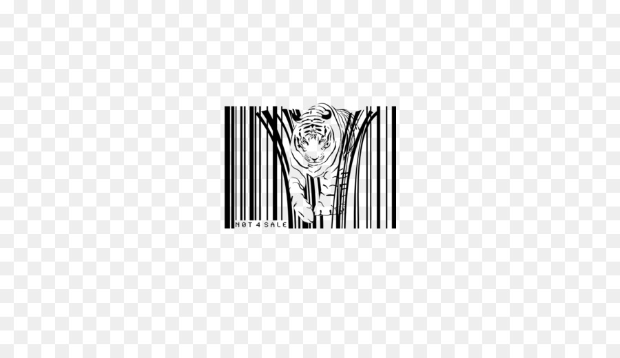 Kunst Tiger Bedrohte Arten T-shirt - barcode design