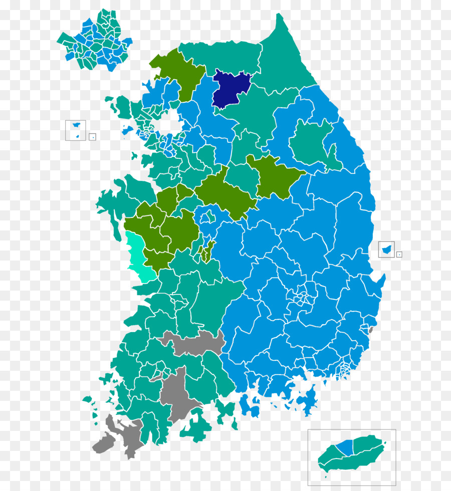 Seoul Gwandong Ulsan Provincia Di Kangwon Guerra Di Corea - mappa