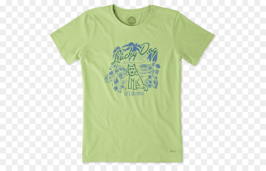 T-shirt di Vita è in ottima Compagnia Manica Logo del Cane - Maglietta