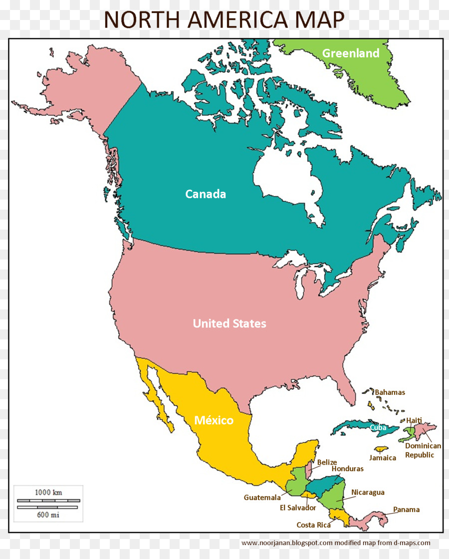 Stati Uniti, Canada Mappa Annessione - stati uniti