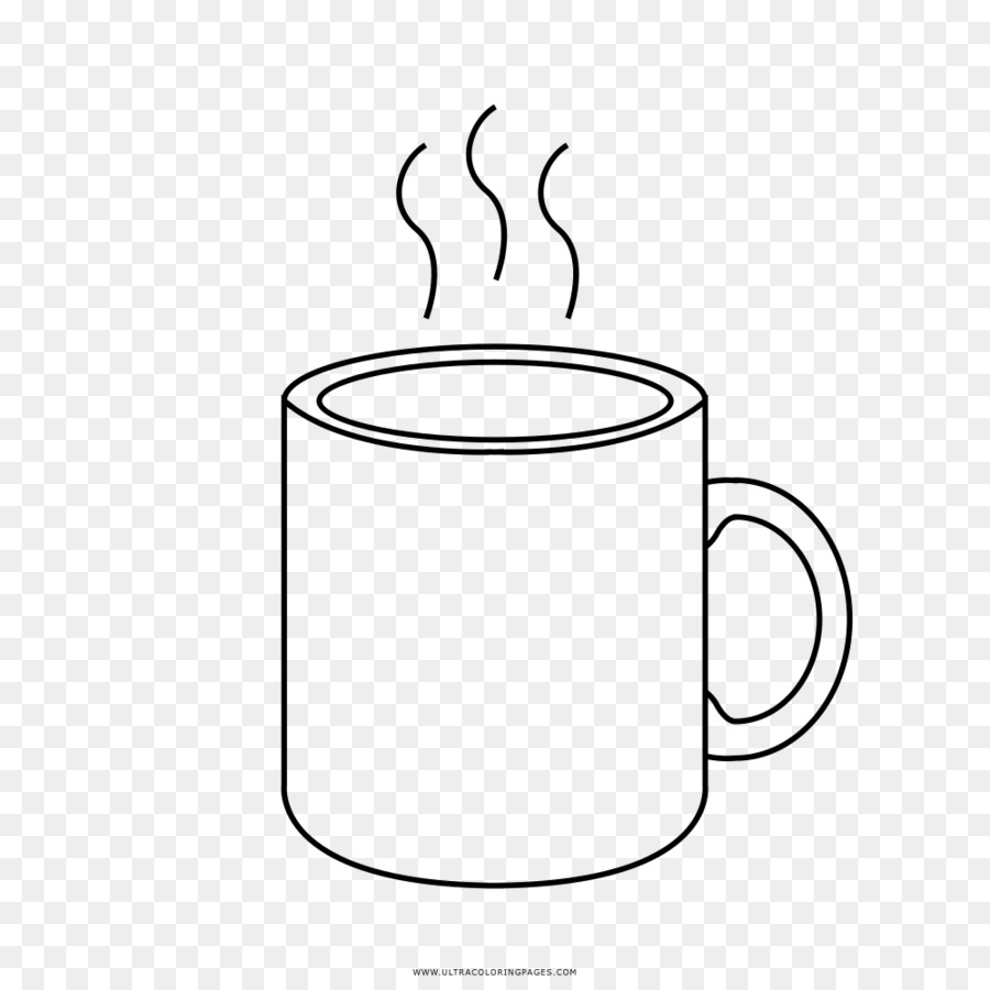 Tazza da caffè Mug Bianco, Clip art - caffè disegnare