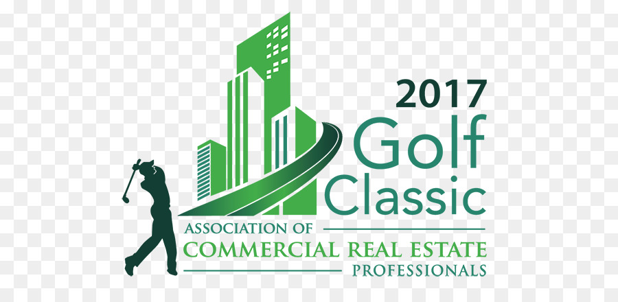 Golf Logo Brand associazione della proprietà immobiliare commerciale professionisti Organizzazione - evento di golf