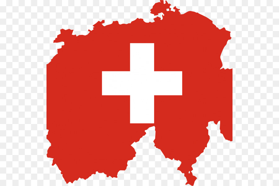 Benvenuto Swiss & Eventi SA Berna Mappa Svizzero di Lingua tedesca di Bandiera della Svizzera - mappa