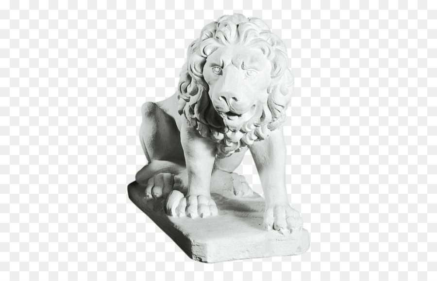Statua del leone Classica, scultura in Marmo - leone