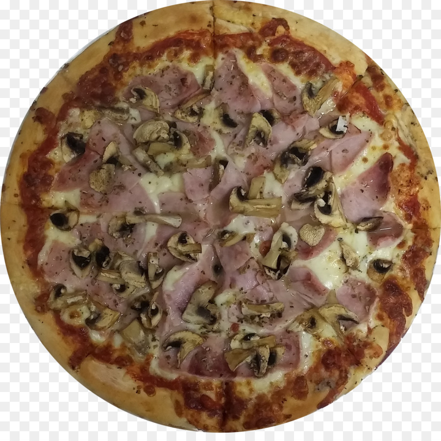 Pizza in stile californiano Pizza siciliana Tarte flambé Cucina siciliana - menu con pizza