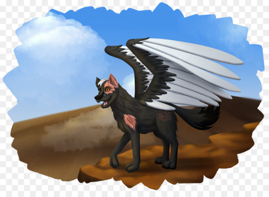 Dragon Cartoon - Creative Wolf Avatar