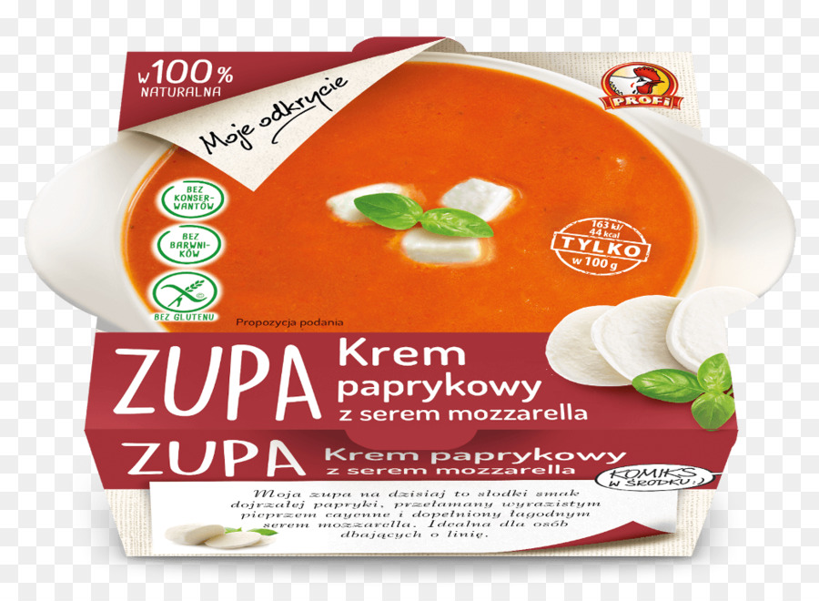 Woiwodschaft Großpolen Label Von Lebensmitteln Profi Sp. z o. o. Sp. k. Food Gemüsesuppe Buttercreme - Mozzarella