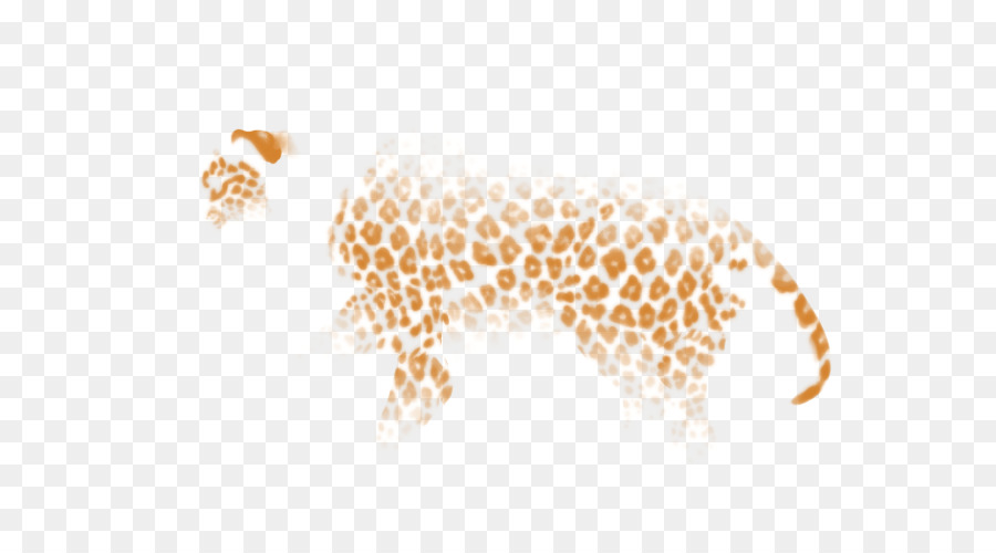 Giraffen-Körper-Schmuck-Schriftart - Giraffe