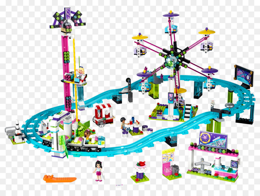 LEGO 41130 Amici Amusement Park Roller Coaster LEGO Friends Giocattolo - giocattolo