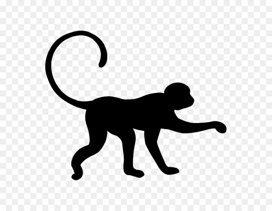 Primate Monkey Tree Chăm sóc tinh tinh Sticker - khỉ