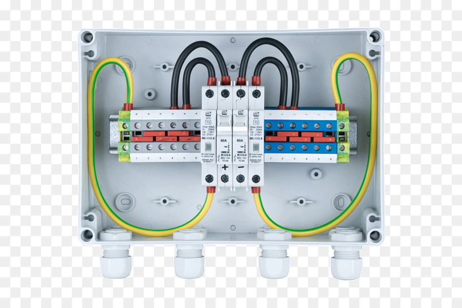 Electronic component Electricity Photovoltaics Schutz für elektrische Maschine - Elektrische Box