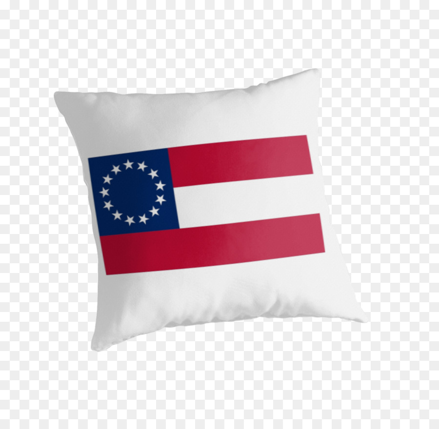 Flaggen der Konföderierten Staaten von Amerika Kissen Dekokissen Boden - werfen Sie Müll