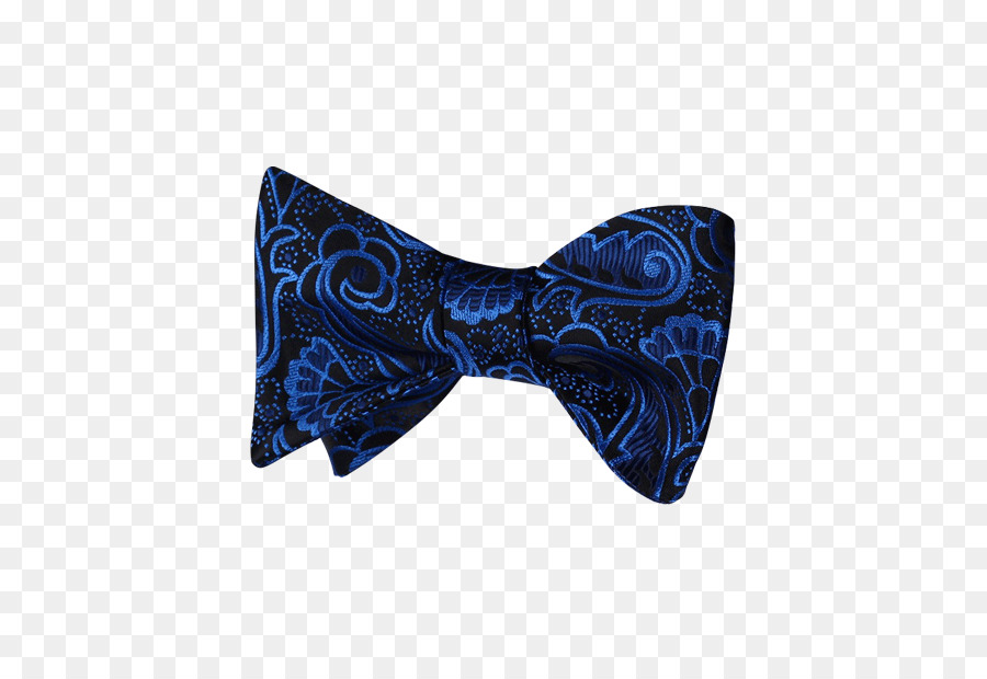 Fliege Paisley Krawatte Taschentuch Einstecktuch - schwarz bow tie