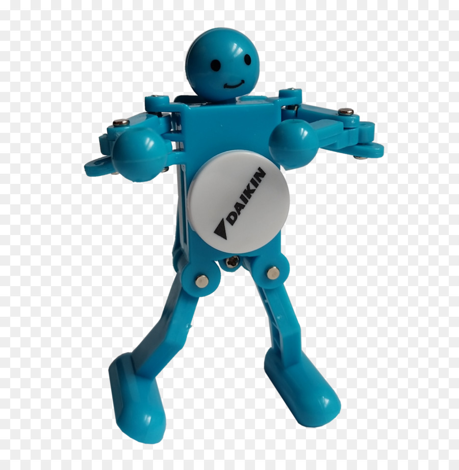 Roboter Geschäft Von Daikin Figur - Flyer für grüne Energie
