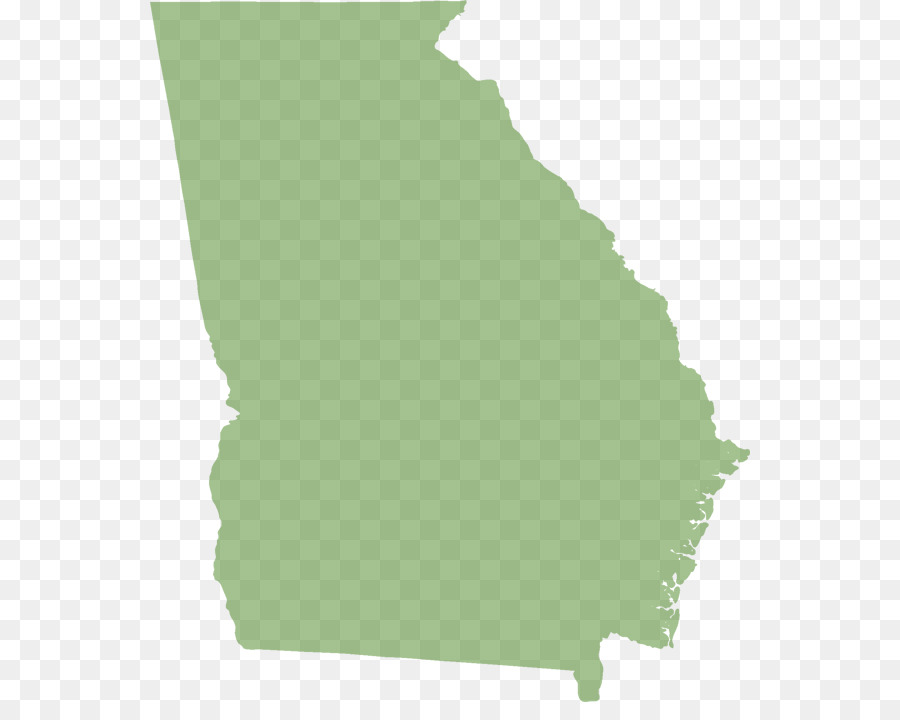 Leere Karte Atlanta - Anzeigen