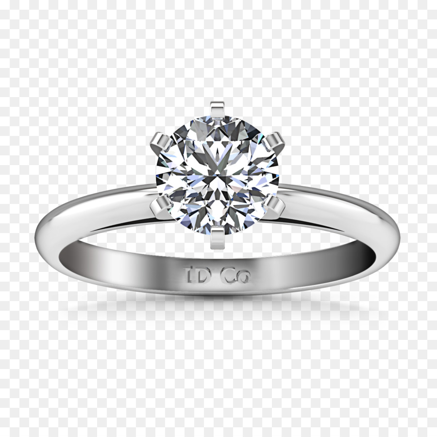 Nhẫn cưới nhẫn Đính hôn kim Cương Solitaire - chiếc nhẫn