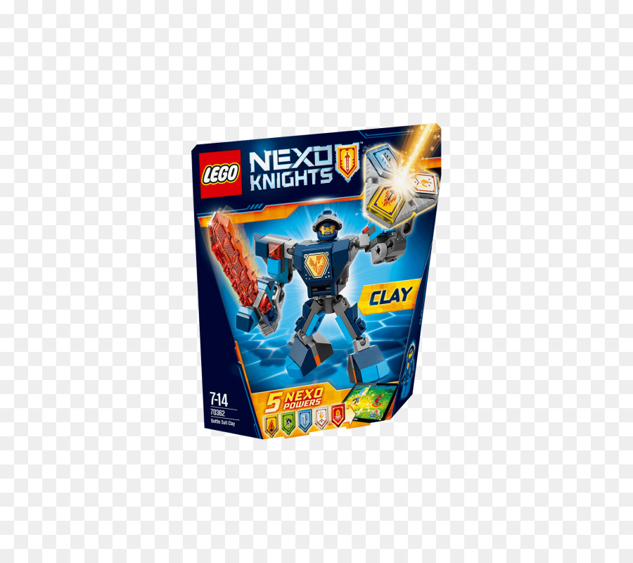 Lego 70362 Nexo Knights Battle Suit Clay Toy