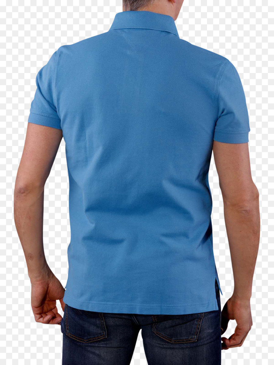 T shirt Polo shirt Hülse Blau - T Shirt