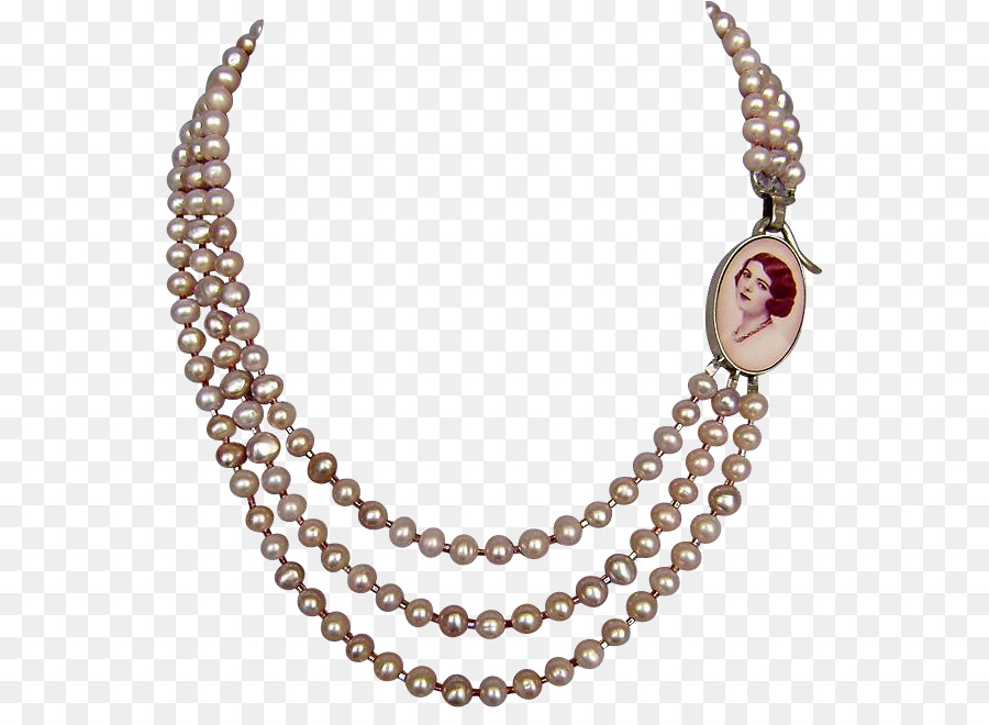 Pearl Necklace-Schmuck-Ohrring-Förderung - Halskette