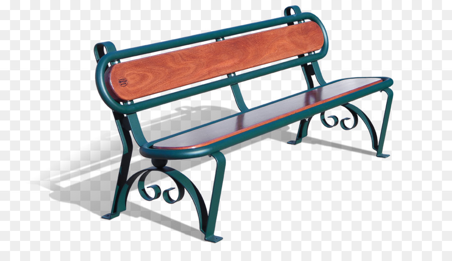 Băng ghế Đường thất Kim loại, Thép - băng ghế gỗ