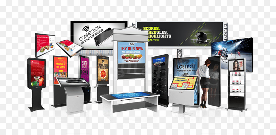 Interactive Kiosks Display Advertising
