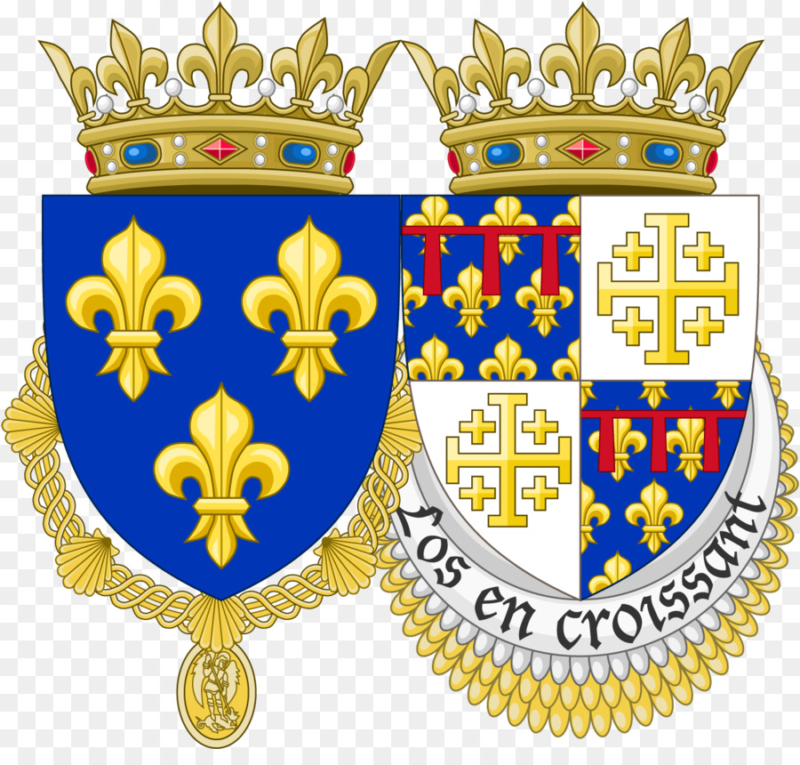 Königreich Frankreich Herzogtum Bretagne Blois Wappen König von Frankreich - König