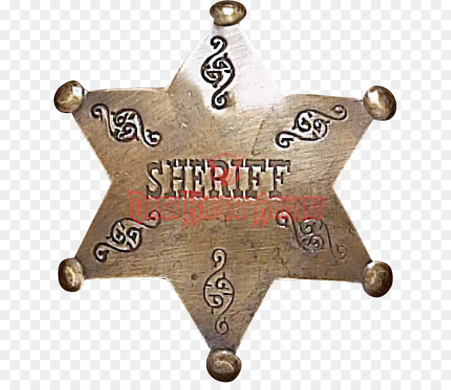Distintivo di sceriffo della Polizia di Applicazione della Legge Clip art - sceriffo