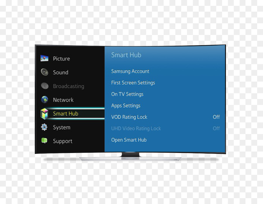LED backlit LCD TV Smart TV Samsung MU6170 - Samsung