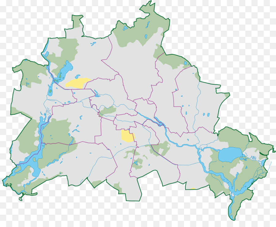 Siemensstadt Mappa di Berlino Modernismo residenziali del quartiere di Berlino Britz - mappa