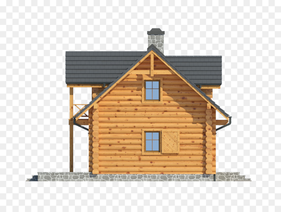 Satteldach Haus Terrasse Dachboden - Haus