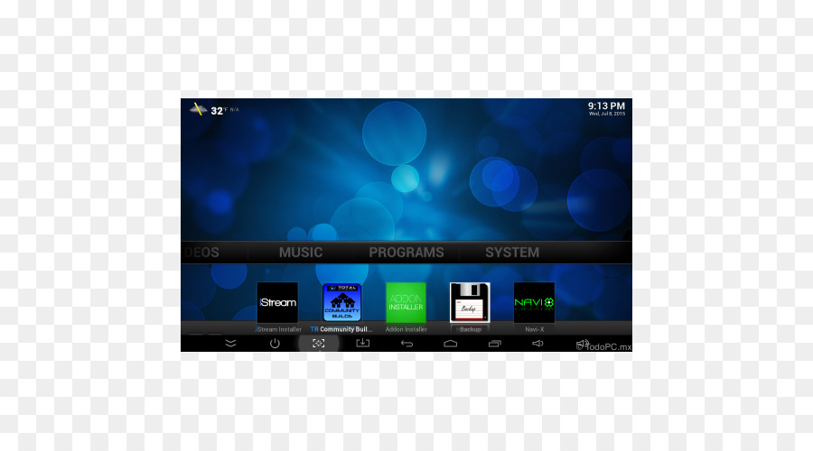 LED-Hintergrundbeleuchtung LCD-Kodi Android TV Set-top-box - Android